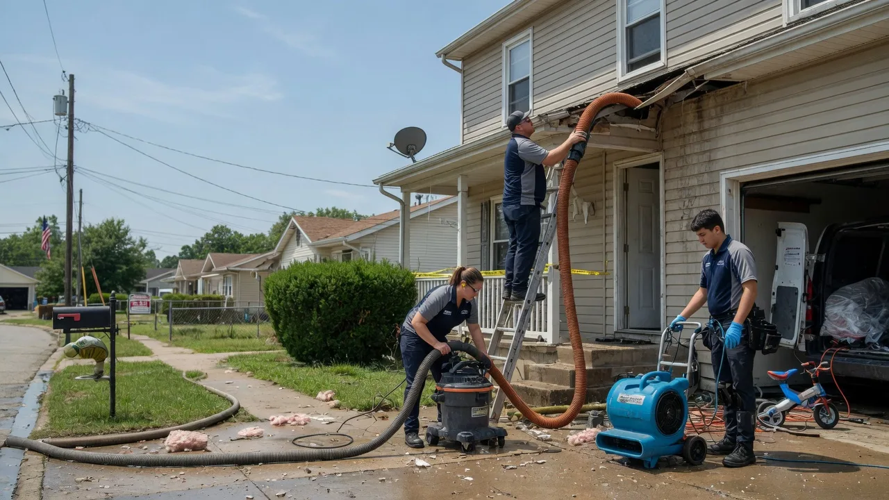 Water Damage Restoration in Texico, IL near me